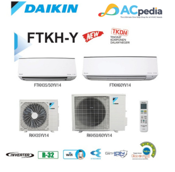 Daikin AC Single Splitwall STKH50YV