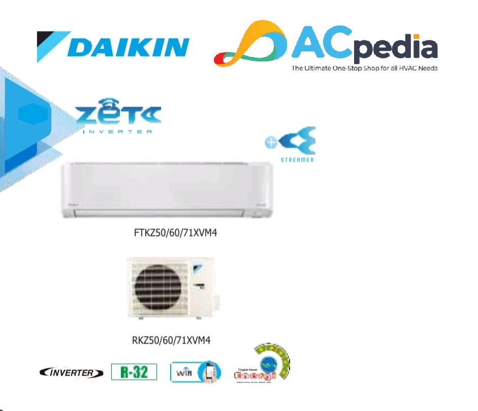Daikin AC Single Splitwall STKZ50XV