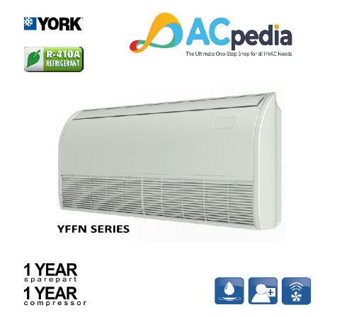 York AC Floor Ceiling Standard YFFN Series 5 PK ( 3 Phase ) - YFFN48BZMRZTH1