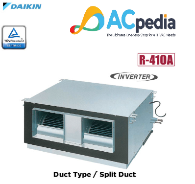Daikin AC Packaged Split Duct Inverter Thailand R410A 16 PK ( 3 Phase ) - FDR400QY14
