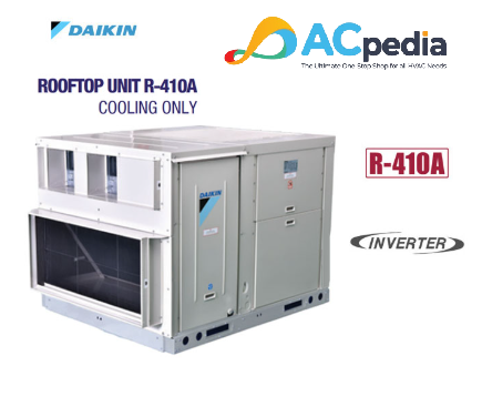 Daikin AC Packaged Air Cooled Rooftop Non Inverter R410A 6 PK ( 3 Phase ) - UATQ60CGXY14