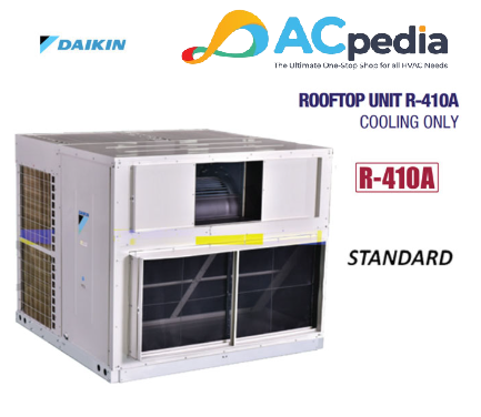 Daikin AC Packaged Air Cooled Rooftop Non Inverter R410A 20 PK ( 3 Phase ) - UATQ180CGXY14
